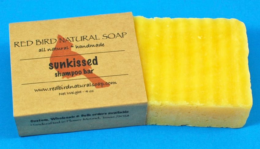 Red Bird Natural Shampoo Bar