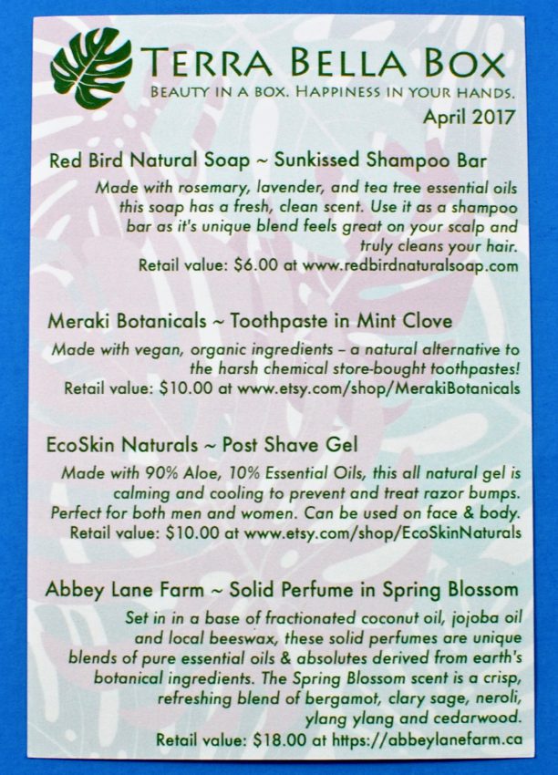 Terra Bella Box coupon