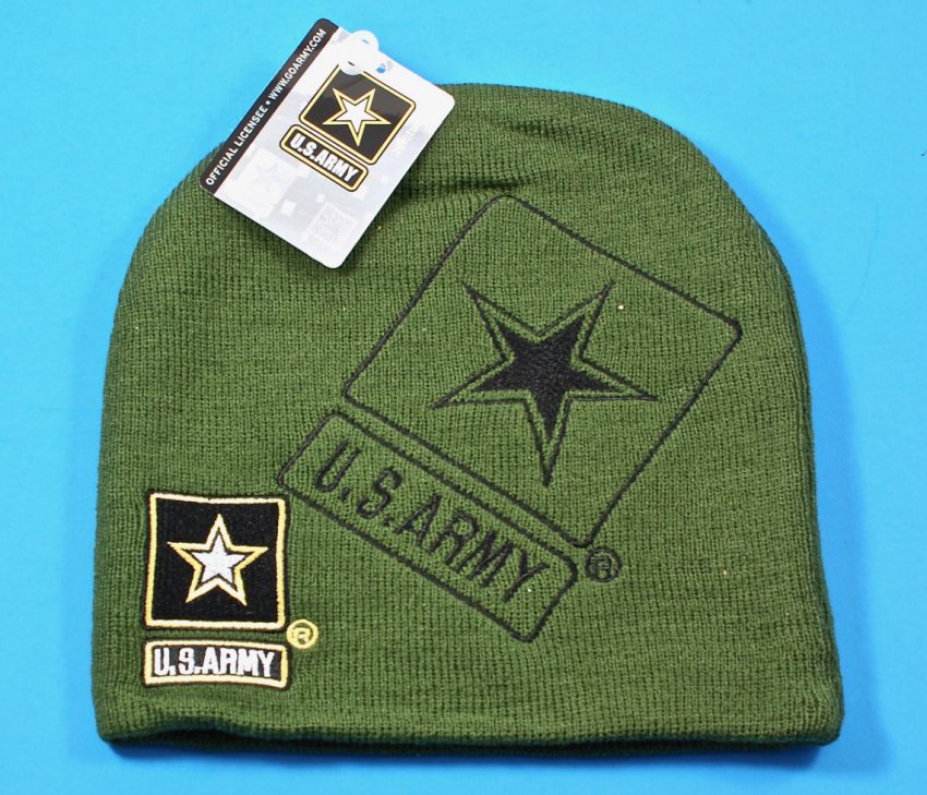 U.S. Army steep beanie