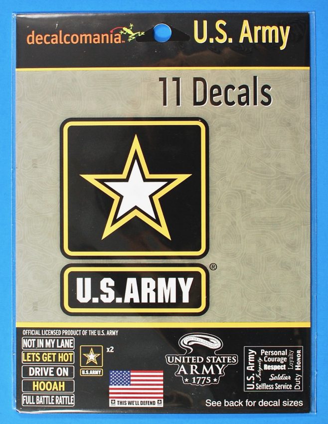 Army decal set