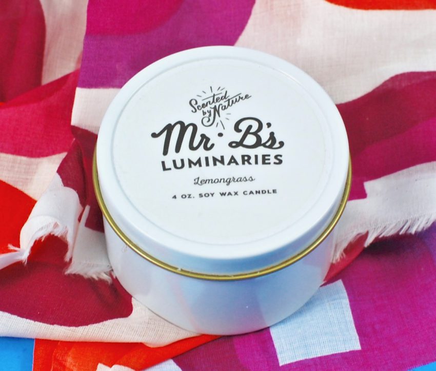 Mr. B's lemongrass candle