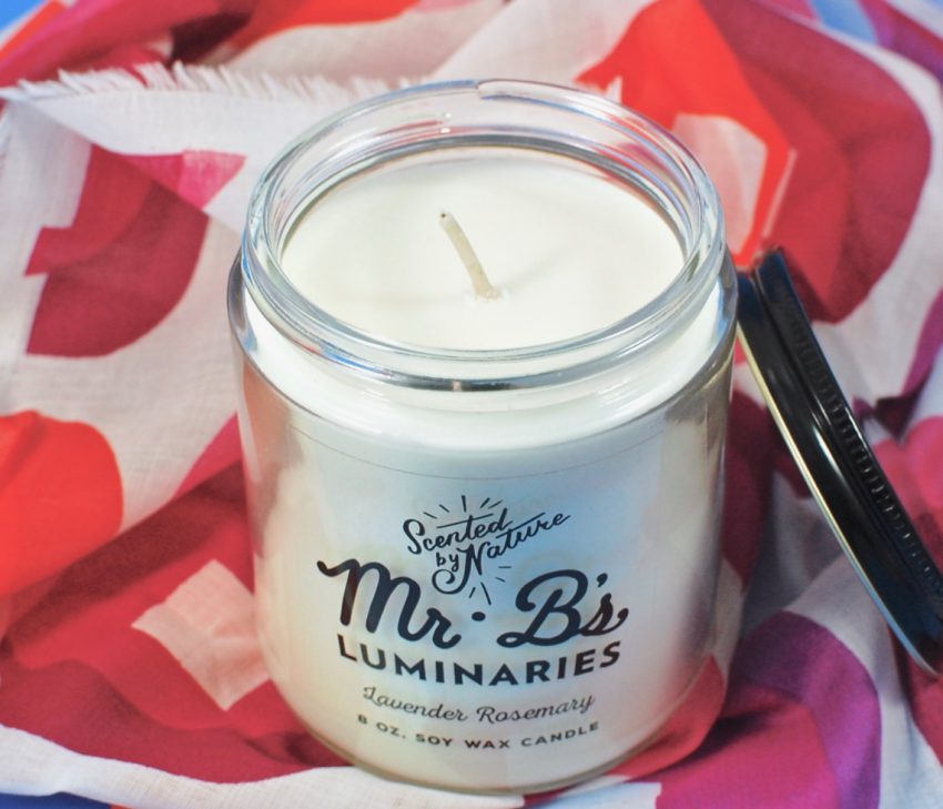 Mr. B's lavender rosemary candle