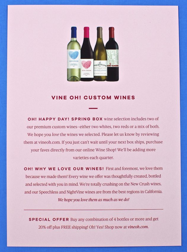 Vine Oh box