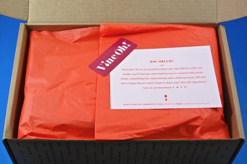 Vine Oh box review