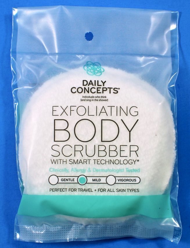 exfoliating body scrubber