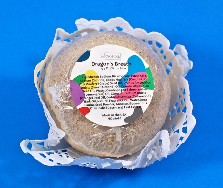 Citrusy Bliss bath bomb