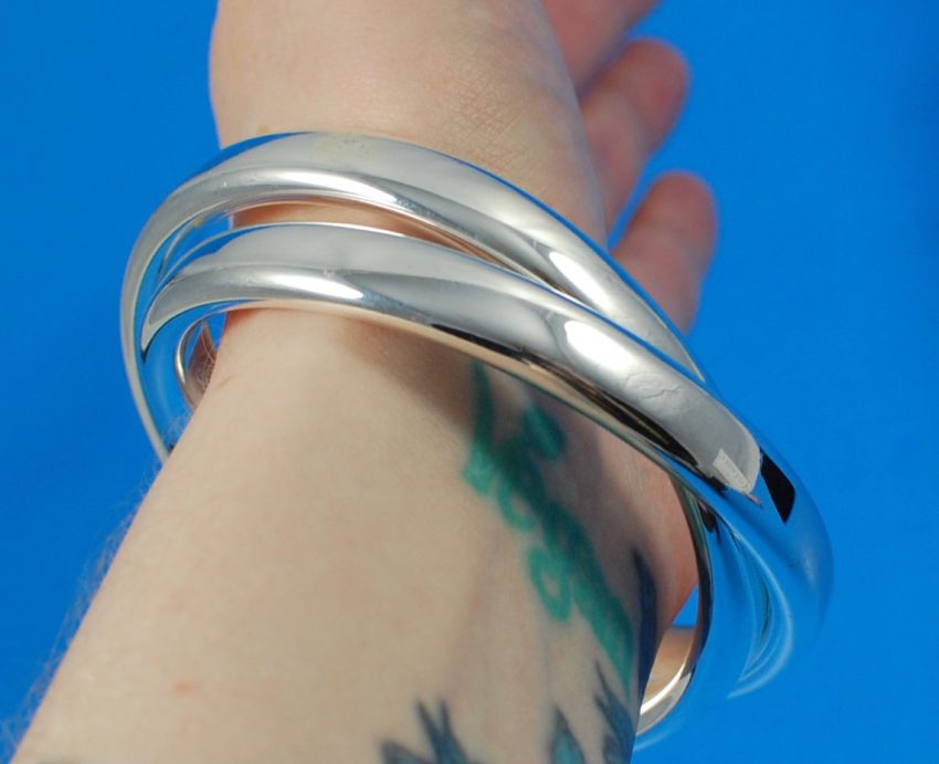 Cate & Chloe interlocking bangles