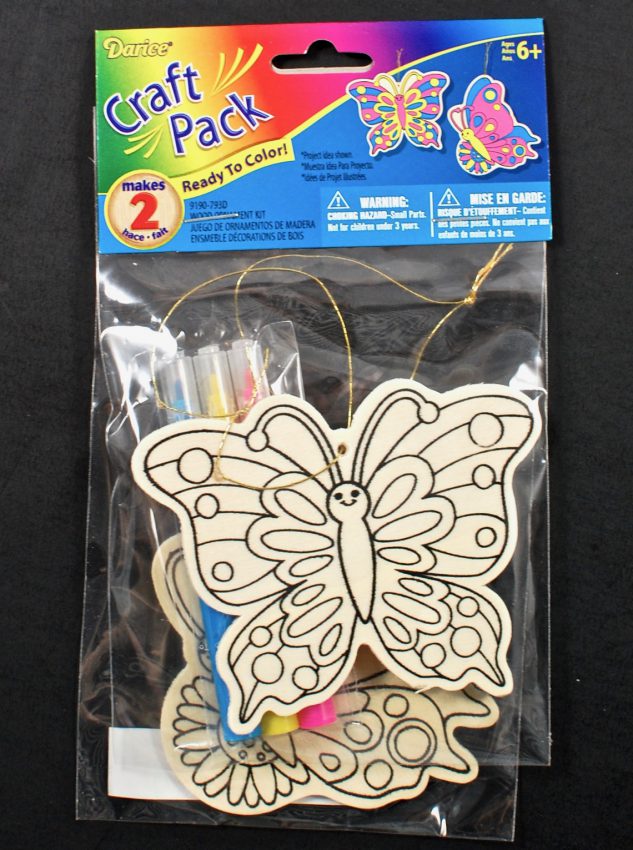 wooden butterflies