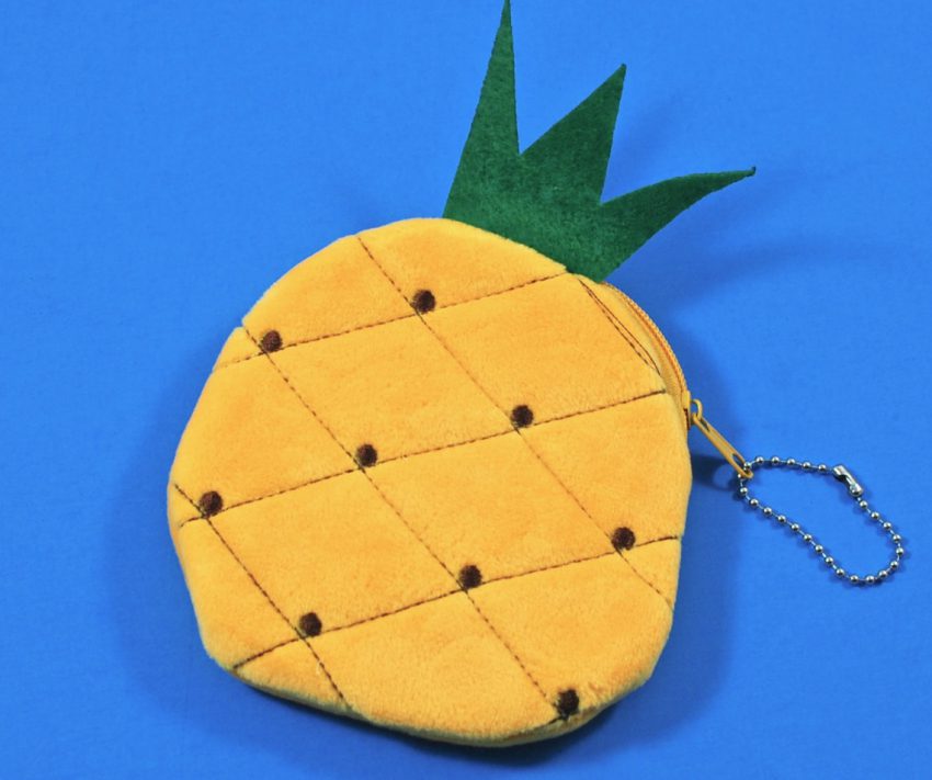 Pineapple coin purse