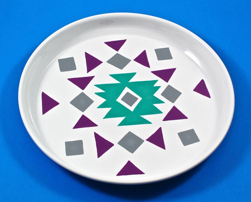 enamel plate GlobeIn