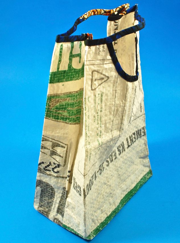 upcycled lunch tote