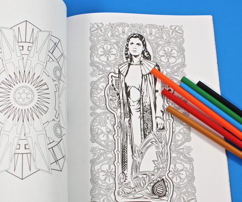 Star Wars adult coloring book