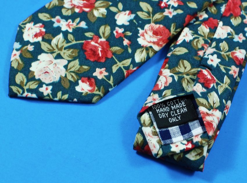 floral tie
