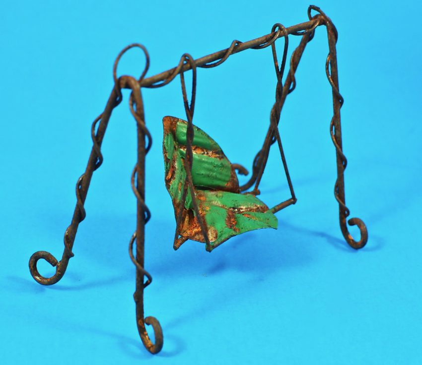 metal fairy swing