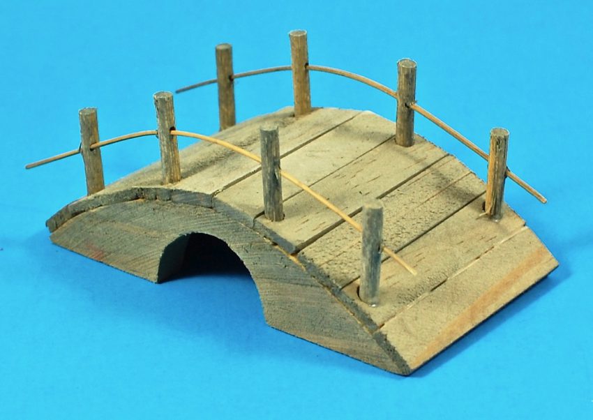 wooden fairy bridge