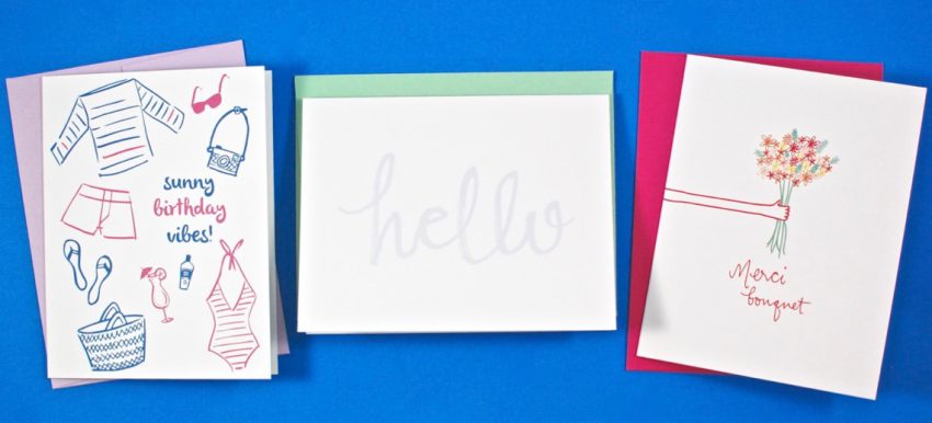 Nicely Noted cards