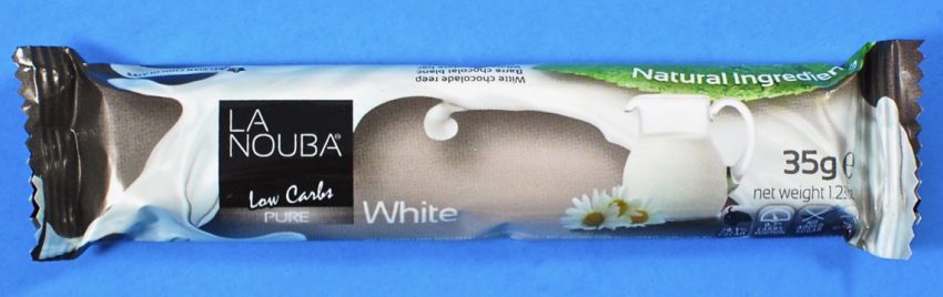 La Nouba white chocolate bar