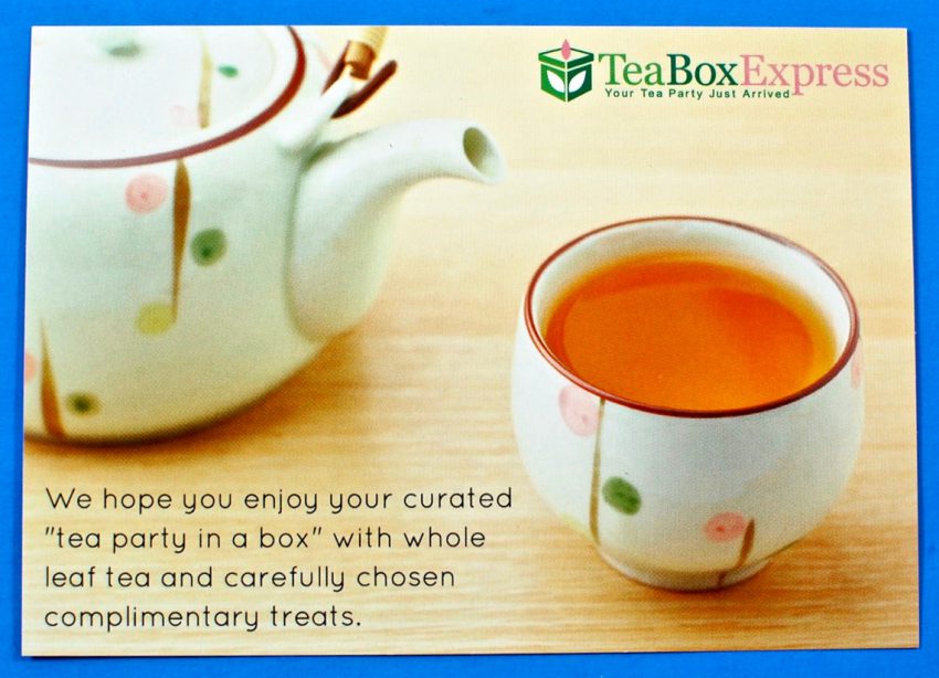 Tea Box Express review