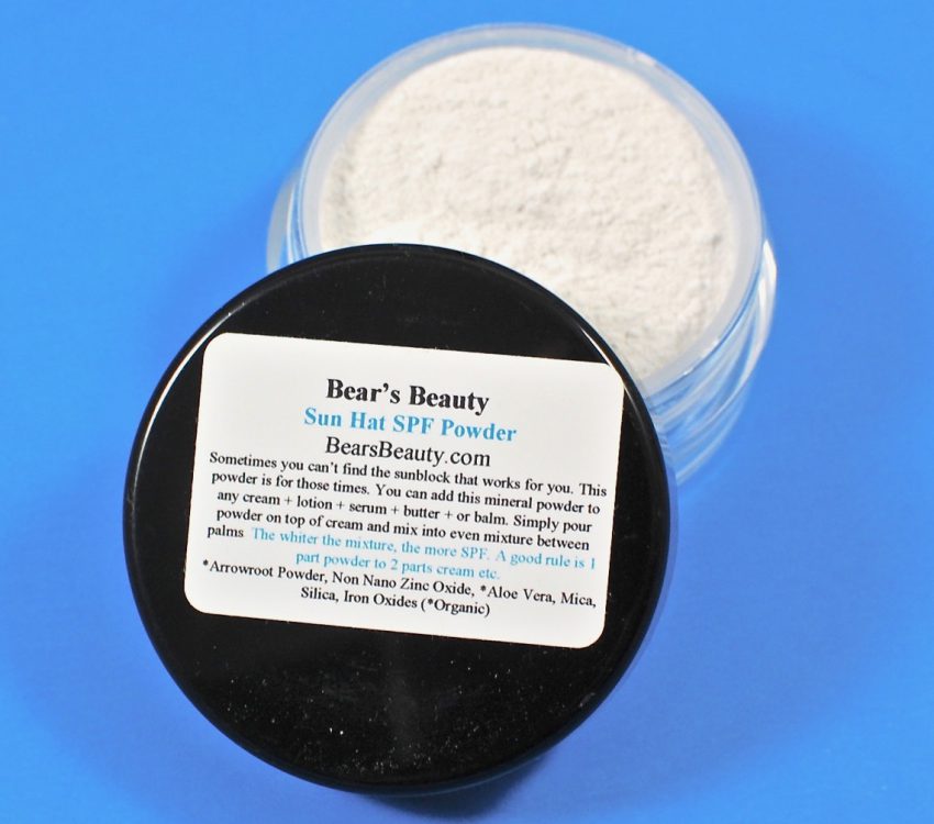 Bear's Beauty mineral SPF powder