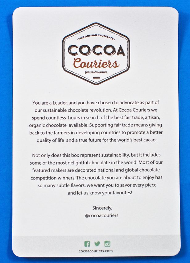 Cocoa Couriers review