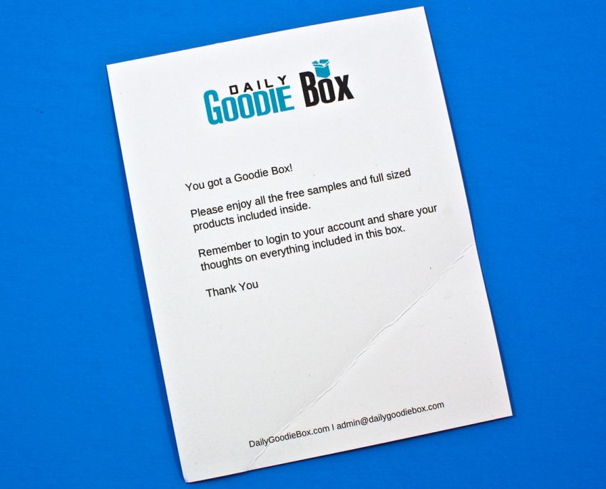 free snack box