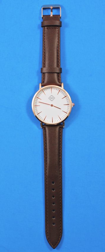 Defined Men Leather Watch