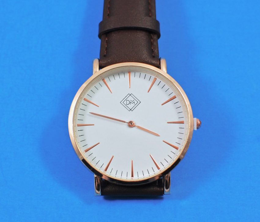 Defined Men Leather Watch