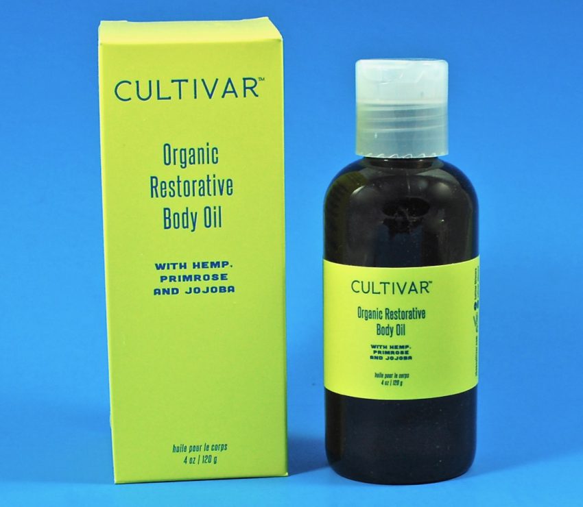 Cultivar body oil