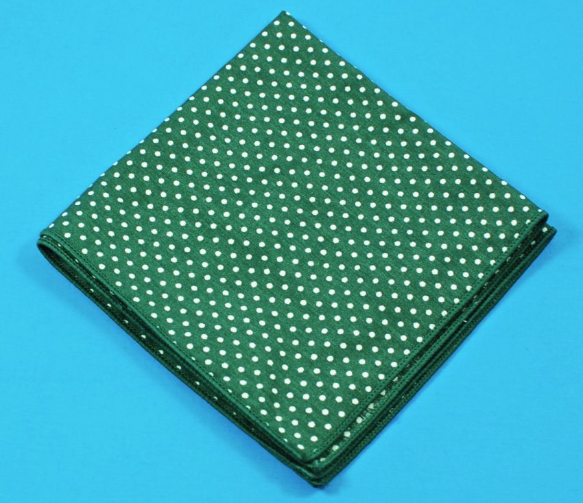 green pocket square