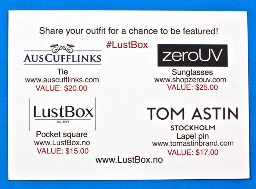 May 2017 LustBox