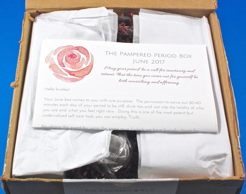 pampered period box review