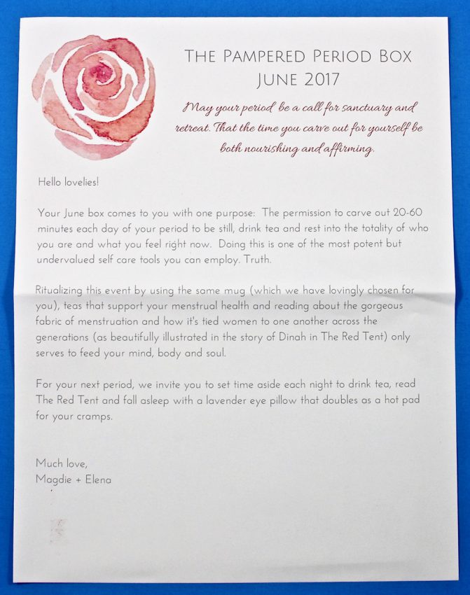 pampered period box review