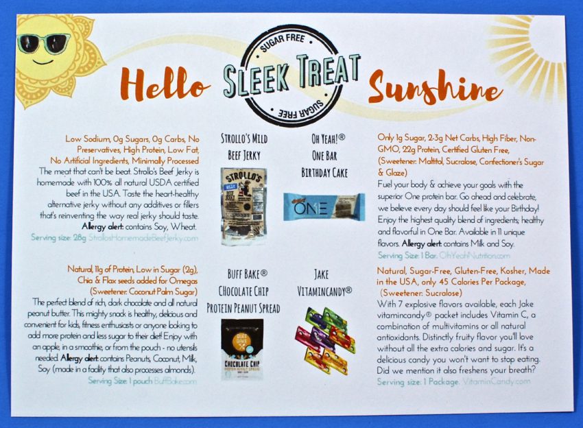 June 2017 Sleek Treat review