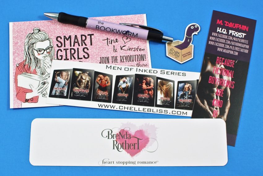 Bookworm Box swag