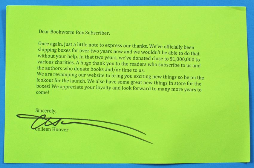 bookworm box review