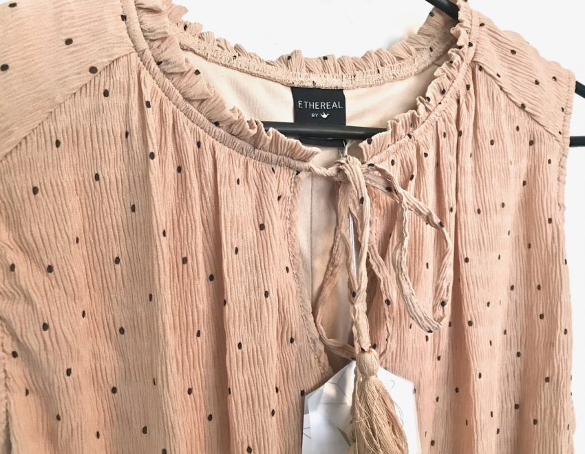 ruffle dress