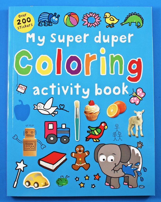 coloring activity book