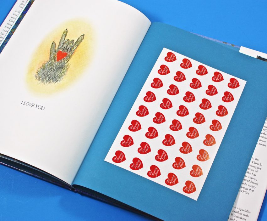 The Kissing Hand stickers
