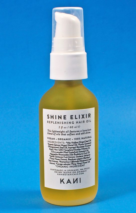 Kani Botanicals hair oil