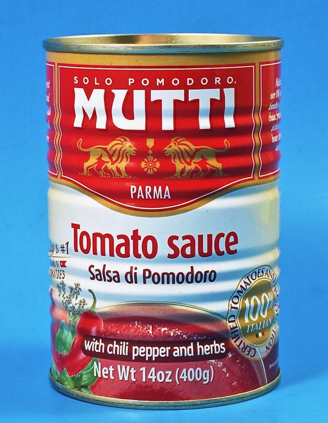 Mutti tomato sauce