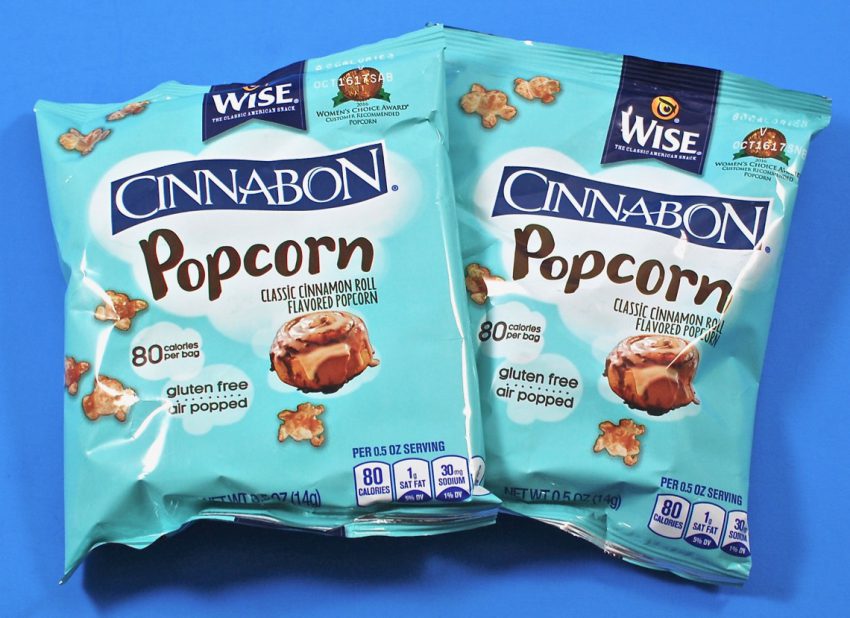 Wise cinnabon popcorn