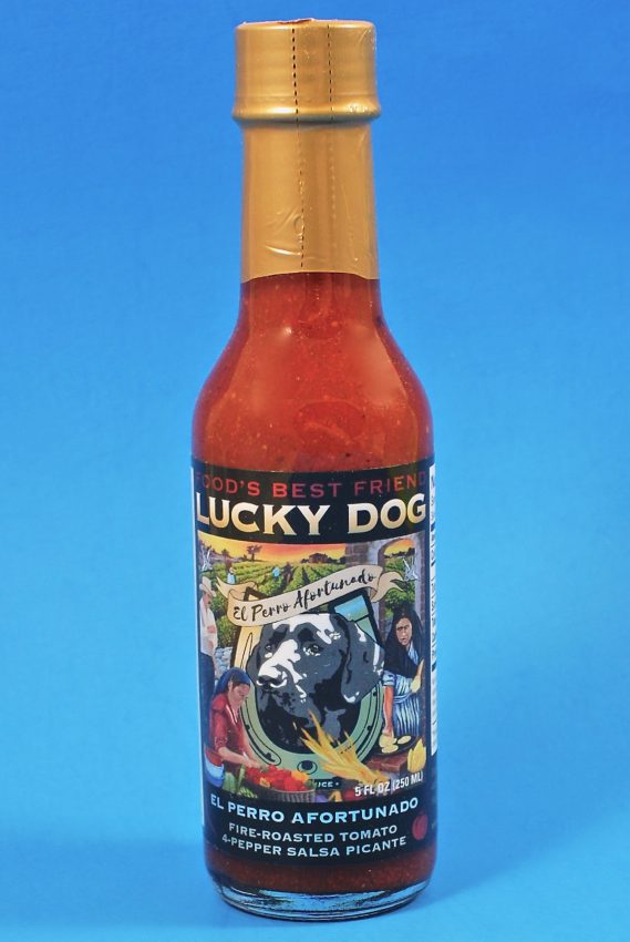Lucky Dog taco dog sauce