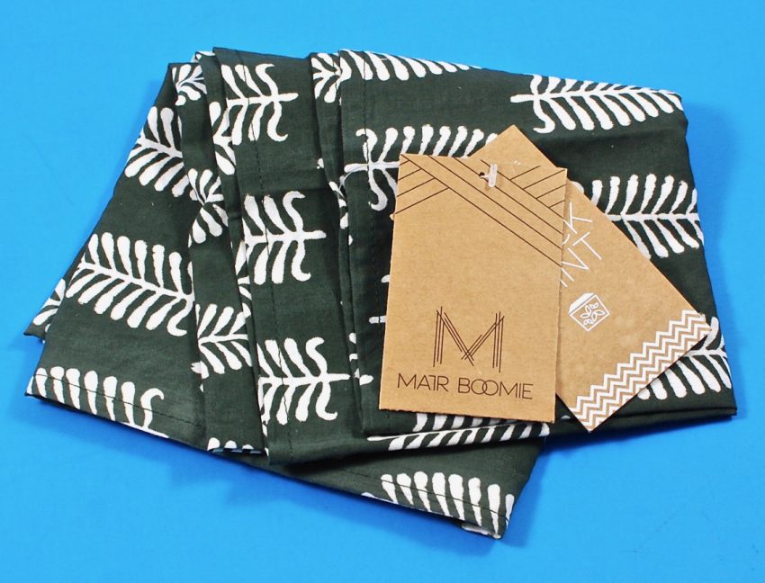 block print bandana
