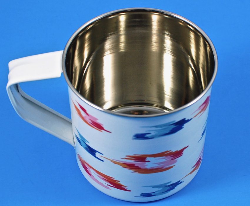 GlobeIn enamel mug