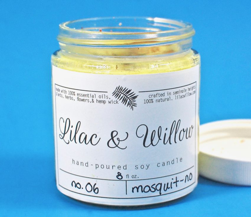 Lilac & Willow candle