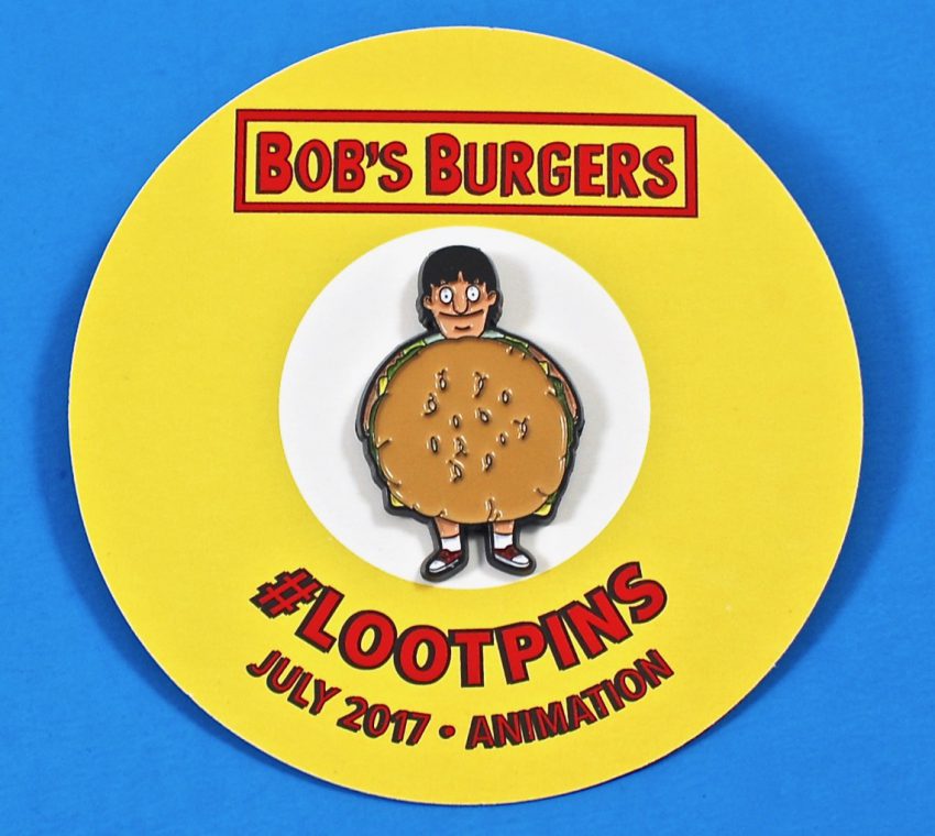 Bob's Burgers Loot Crate pin