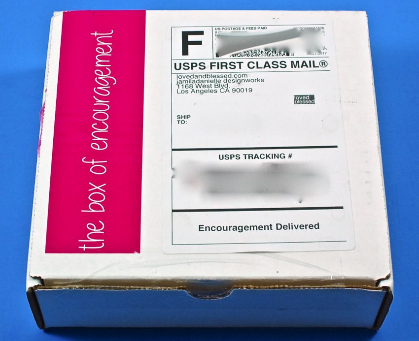 Loved and Blessed box