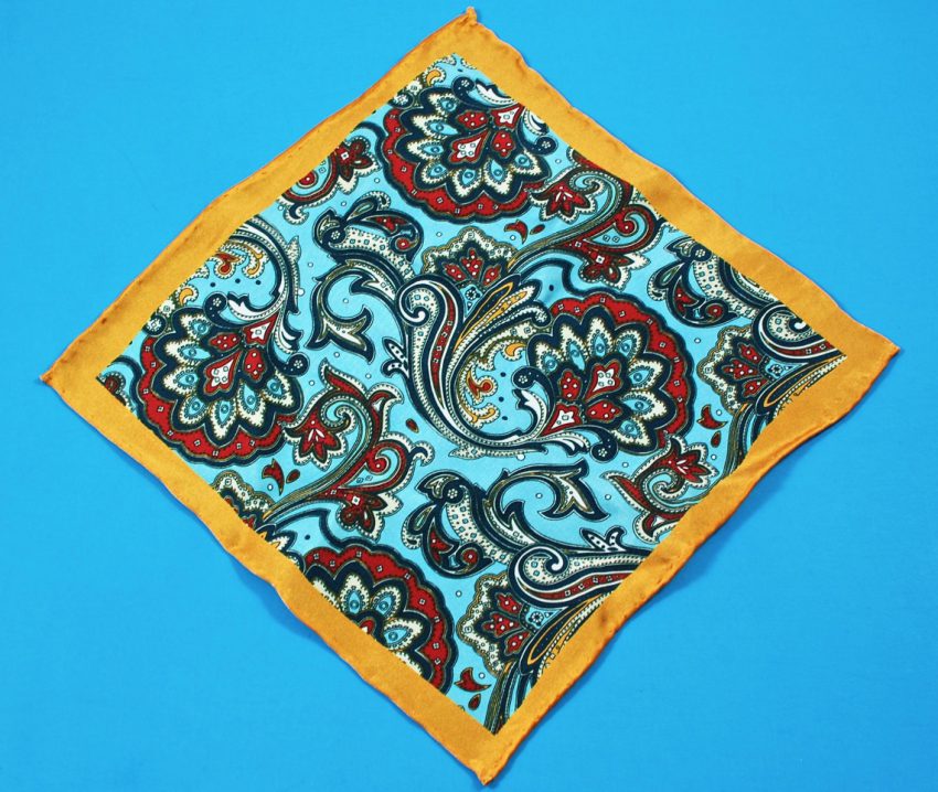 silk pocket square