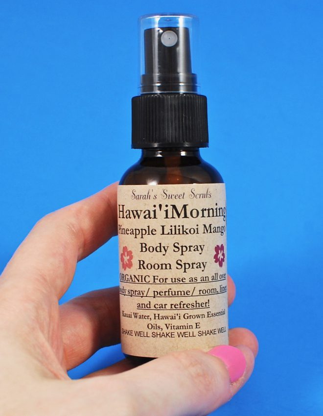 Sarah's Sweet Scrubs spray