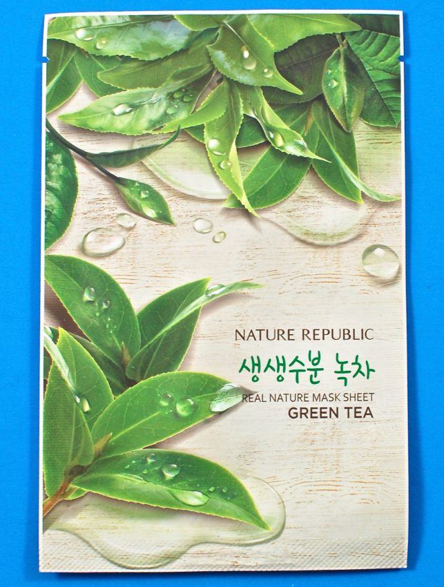 Nature Republic Green Tea mask